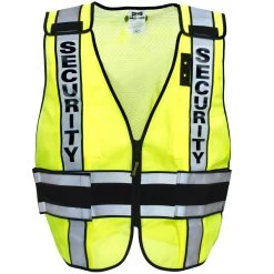 Occunomix Vests: Men's LUX DPSSE DOR Safety Hi Viz Security Vest