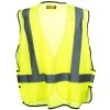 Occunomix Vests: Men's LUX PS DOR Plain High Viz Safety Mesh Vest -Work Clothes Discount Store occunomix lux ps do b 01