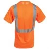 Occunomix Shirts: Men's High Visibility Orange LUX SSETP2B O Moisture Wicking Shirt -Work Clothes Discount Store occunomix lux ssetp2b org b 01