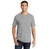 Port & Company Shirts: Men's PC55 AH Athletic Heather Core Blend Tee -Work Clothes Discount Store pc55 athleticheather model front
