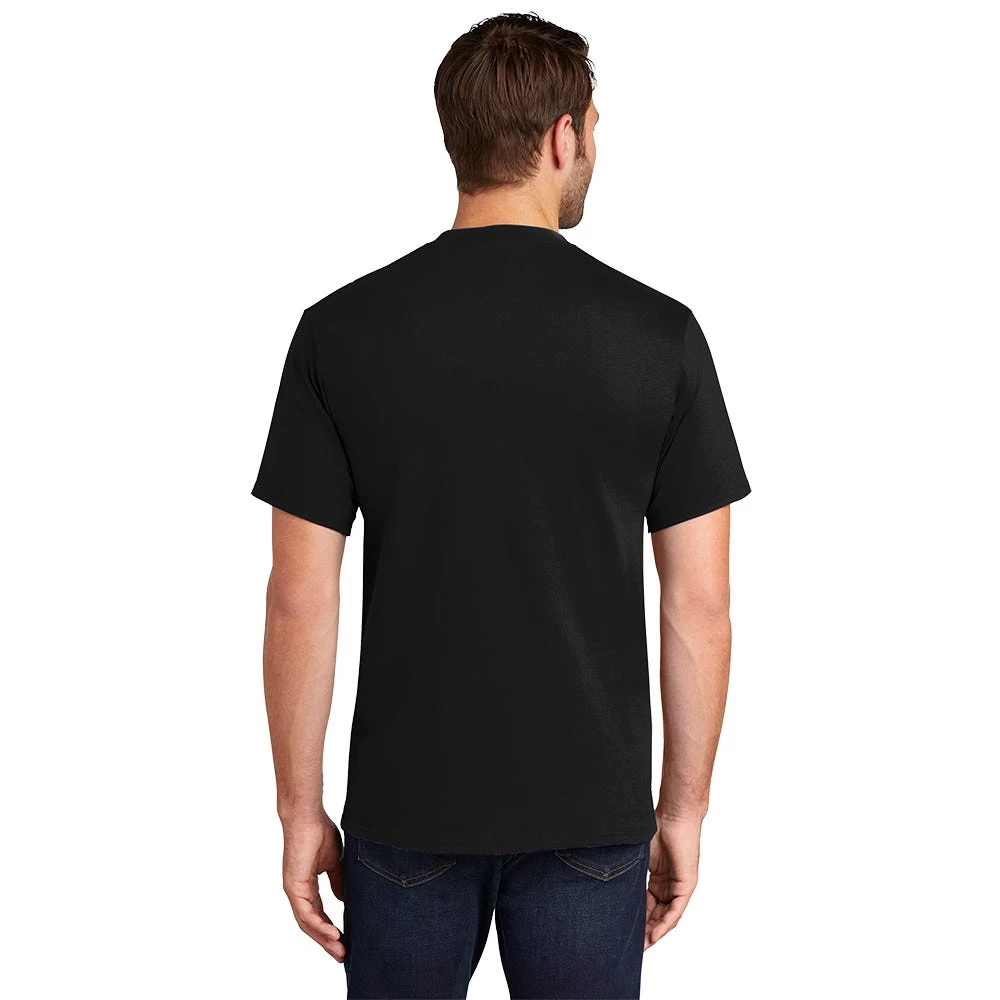 Port & Company Shirts: Men's Black PC61 JBK Cotton Essential Tee Shirt 4 Port & Company Shirts: Men's Black PC61 JBK Cotton Essential Tee Shirt - Image 2