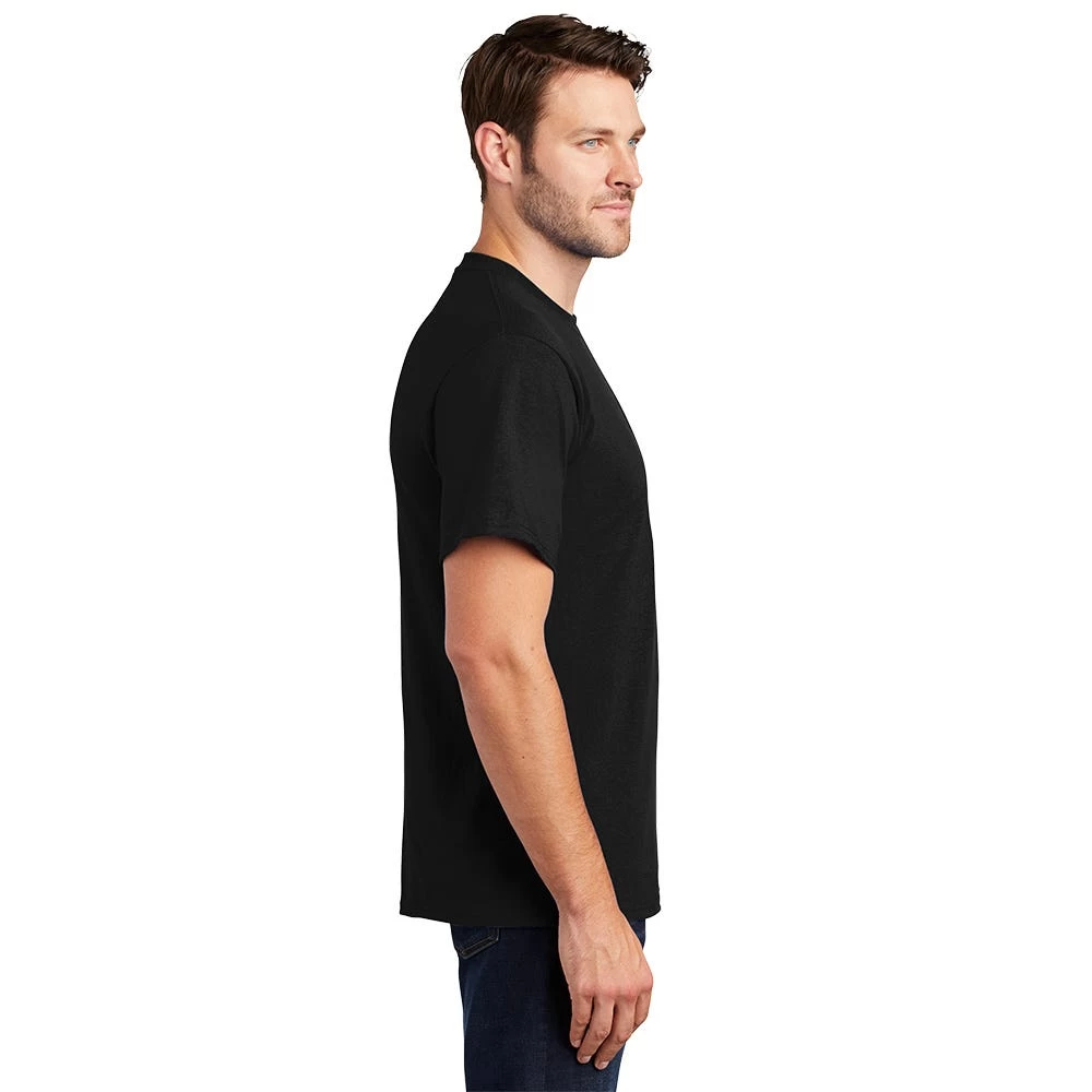 Port & Company Shirts: Men's Black PC61 JBK Cotton Essential Tee Shirt 5 Port & Company Shirts: Men's Black PC61 JBK Cotton Essential Tee Shirt - Image 3
