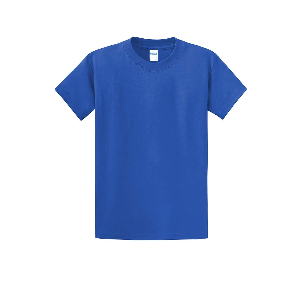 Port & Company Shirts: Men's Royal Blue PC61 RYL Essential T-Shirt 7 Port & Company Shirts: Men's Royal Blue PC61 RYL Essential T-Shirt - Image 5