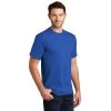 Port & Company Shirts: Men's Royal Blue PC61 RYL Essential T-Shirt -Work Clothes Discount Store pc61 royal model 3q