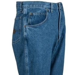 Red Kap Jeans: Men's Stonewashed Cotton Denim PD60 SW Heavyweight Jeans