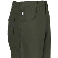 Carhartt Jeans: Men's Moss Flame Resistant Loose Fit Canvas Jeans FRB159 MOS -Work Clothes Discount Store picture 004