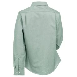 Port Authority Shirts: Women's L658 GRN SuperPro Green Oxford Shirt