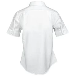 Port Authority Shirts: Women's L659 WHT White SuperPro Oxford Short-Sleeve Shirt