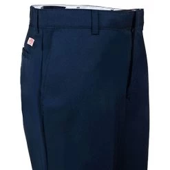 Red Kap Pants: Men's PT22 NV Navy Blue Low Rise Work Pants