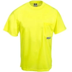 Radians Shirts: Men's High Visibility ST11 NPGS Max Dri Mesh Safety Tee Shirt -Work Clothes Discount Store radians st11 npgs f 01