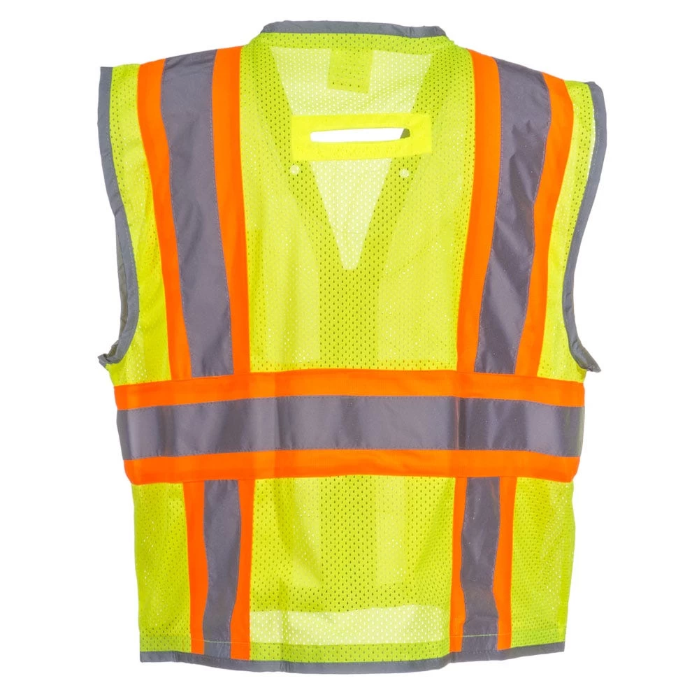 Radians Vests: Unisex High Visibility SV6H G Green ANSI Class 2 Pocketed Vest 3 Radians Vests: Unisex High Visibility SV6H G Green ANSI Class 2 Pocketed Vest