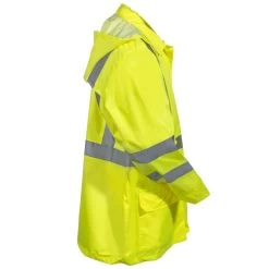 Radians Jackets: Unisex RW10 3S1Y High Visibility Green Waterproof Jacket -Work Clothes Discount Store radwear rw10 3s1y r 01