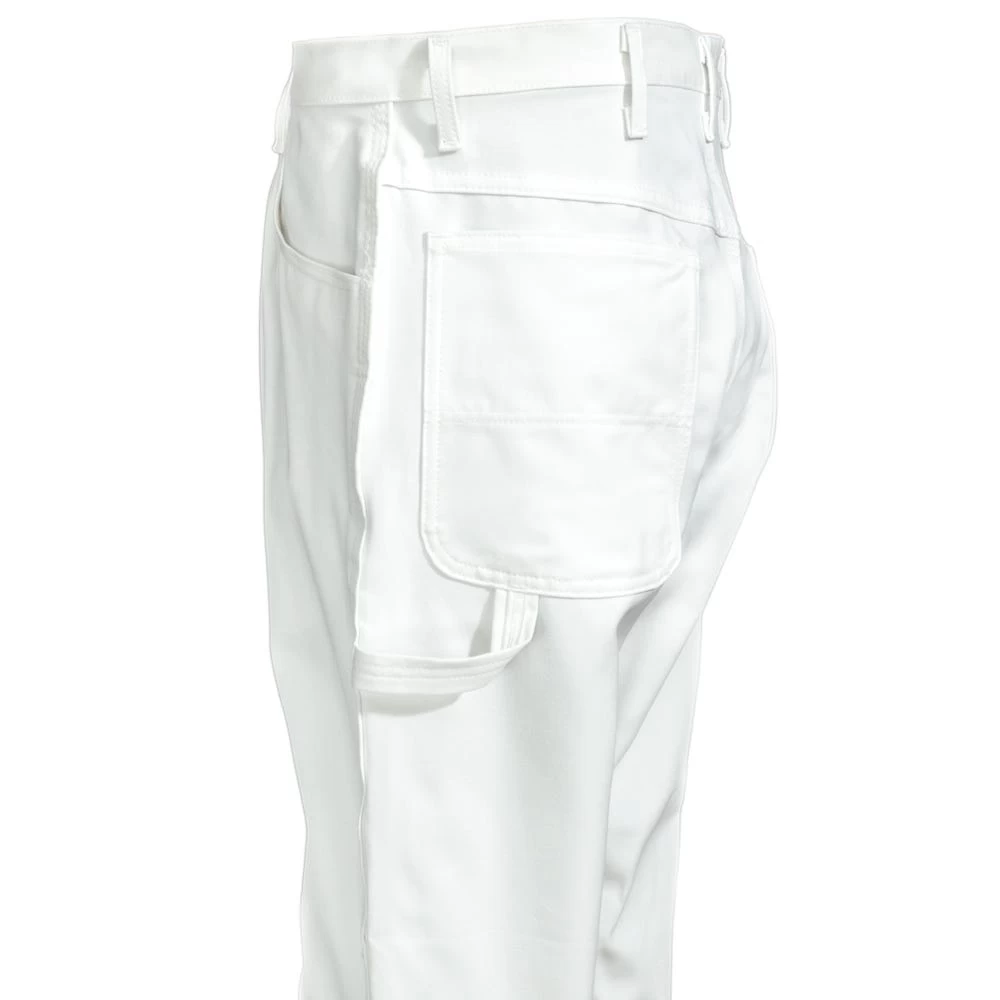 Red Kap Pants: Men's PC80 WH White Painter Dungaree Work Pants 5 Red Kap Pants: Men's PC80 WH White Painter Dungaree Work Pants - Image 3