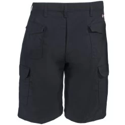 Red Kap Shorts: Men's PT66 BK Black Twill Cargo Shorts -Work Clothes Discount Store red kap pt66bk0 b 01