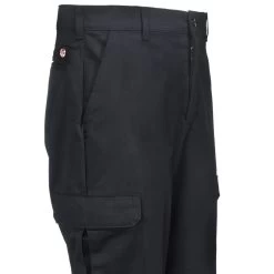 Red Kap Pants: Twill PT88 BK Men's Black Industrial Cargo Pants