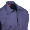 Red Kap Work Clothes: Men's Microcheck Long Sleeve Work Shirt SP14 GB -Work Clothes Discount Store red kap sp14gb cd 01