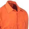 Red Kap Shirts: Men's Orange SP14 OR Touchtex Long Sleeve Shirt -Work Clothes Discount Store red kap sp14or5 cd 01