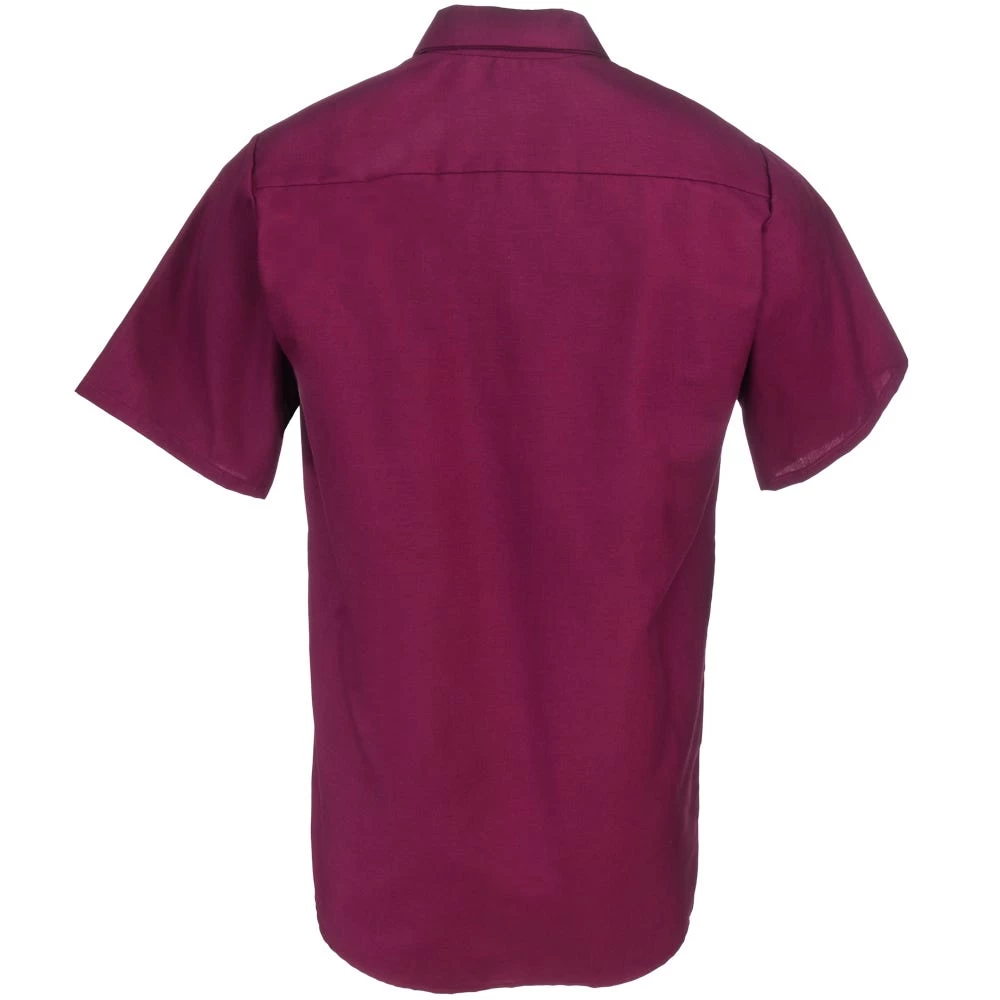 Red Kap Shirts: Men's SP24 BY Short-Sleeve Industrial Burgundy Work Shirt 5 Red Kap Shirts: Men's SP24 BY Short-Sleeve Industrial Burgundy Work Shirt - Image 3