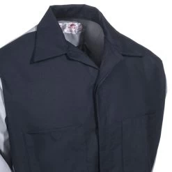 Red Kap Shirts: Men's Grey SY10 NG Ripstop Long Sleeve Shirt