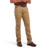 Ariat Rebar Jeans: Men's 10025972 Rebar M4 Low Rise DuraStretch Washed Twill Dungaree Boot Cut Pant 1 Ariat Rebar Jeans: Men's 10025972 Rebar M4 Low Rise DuraStretch Washed Twill Dungaree Boot Cut Pant -Work Clothes Discount Store s19 mns work 10025972 front