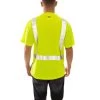 Tingley Shirts: Men's S75122 High Visibility Lime Black Job Sight Work Shirt 2 Tingley Shirts: Men's S75122 High Visibility Lime Black Job Sight Work Shirt -Work Clothes Discount Store s75122 1