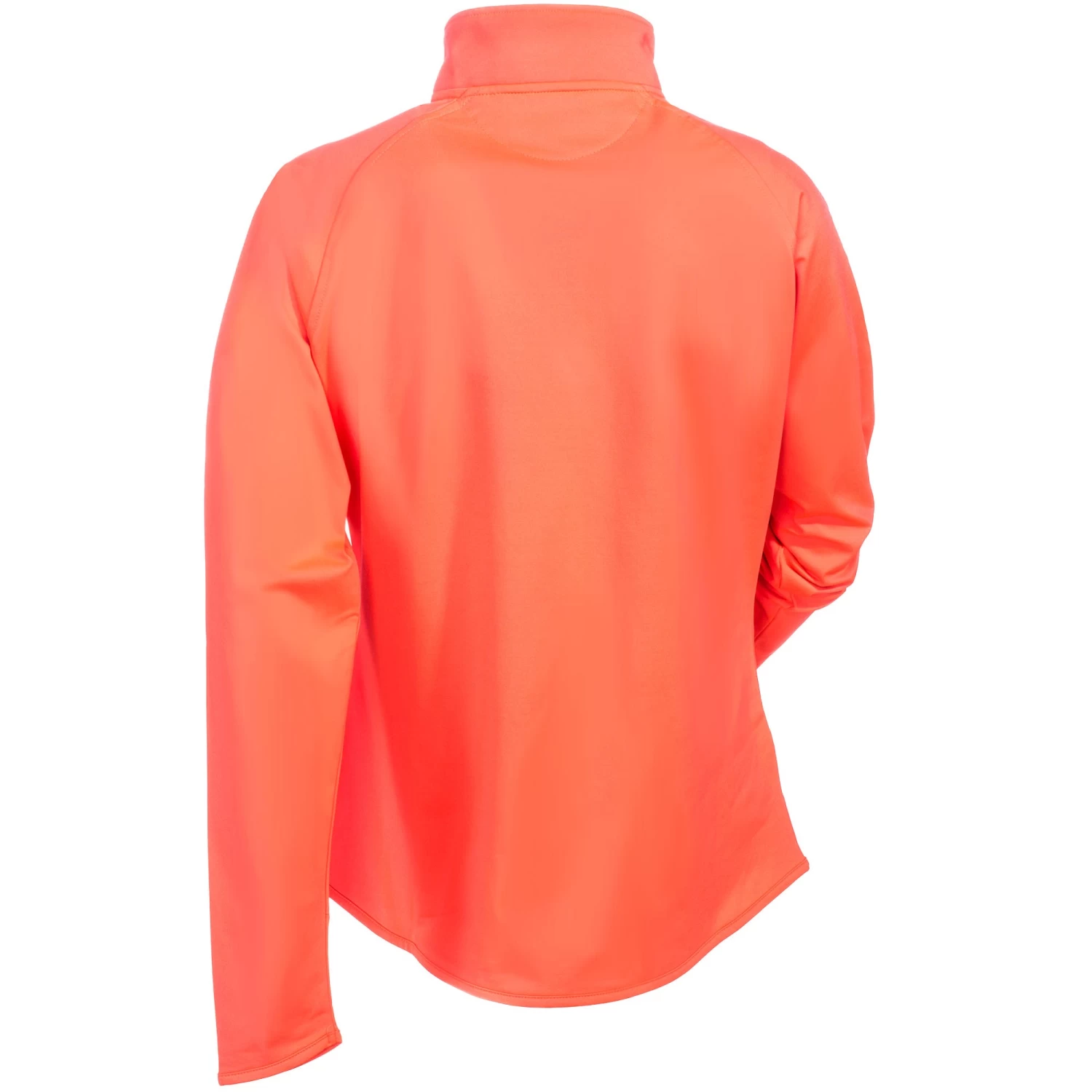 Sport-Tek Sweatshirts: Women's LST850 HTC Sport-Wick Hot Coral 1/2 Zip Pullover Sweatshirt 3 Sport-Tek Sweatshirts: Women's LST850 HTC Sport-Wick Hot Coral 1/2 Zip Pullover Sweatshirt