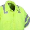 Red Kap Shirts: Men's SS24 AB High Visibility Yellow Short Sleeve Shirt -Work Clothes Discount Store ss24hv2 redkapcd 01