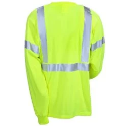 Red Kap Shirts: ANSI High Visibility Class 2 Long Sleeve Tee Shirt SYK2HV 7 Red Kap Shirts: ANSI High Visibility Class 2 Long Sleeve Tee Shirt SYK2HV -Work Clothes Discount Store syk2hv redkap 01