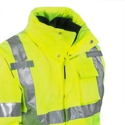 Tingley Jackets: Men's Yellow J24172 YLW Waterproof Insulated Hi-Vis Hooded Jacket -Work Clothes Discount Store tingley j24172 cd 01
