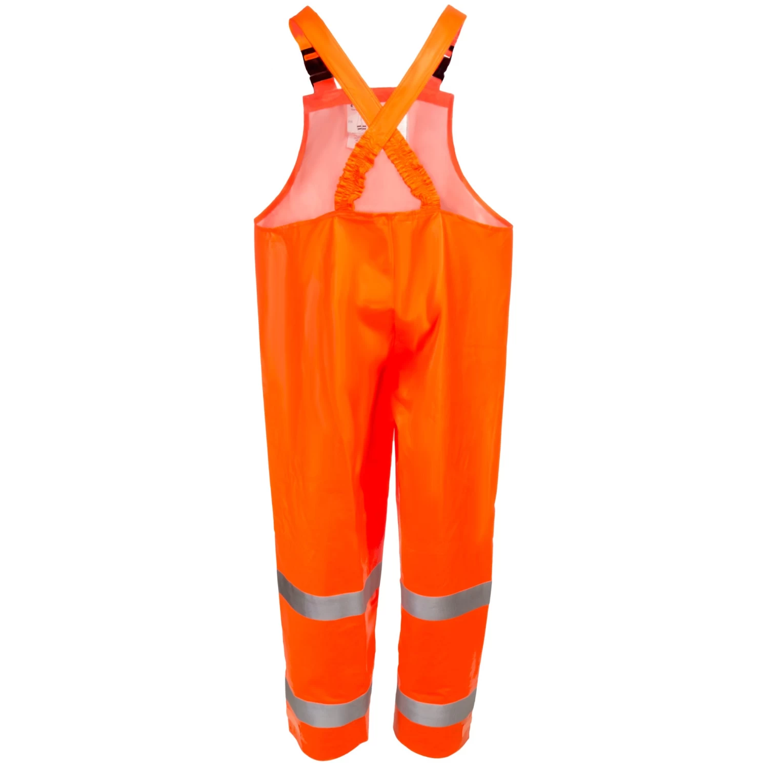 Tingley Overalls: High Vis Orange FR O44129 Men's Waterproof Eclipse Overalls 6 Tingley Overalls: High Vis Orange FR O44129 Men's Waterproof Eclipse Overalls - Image 4