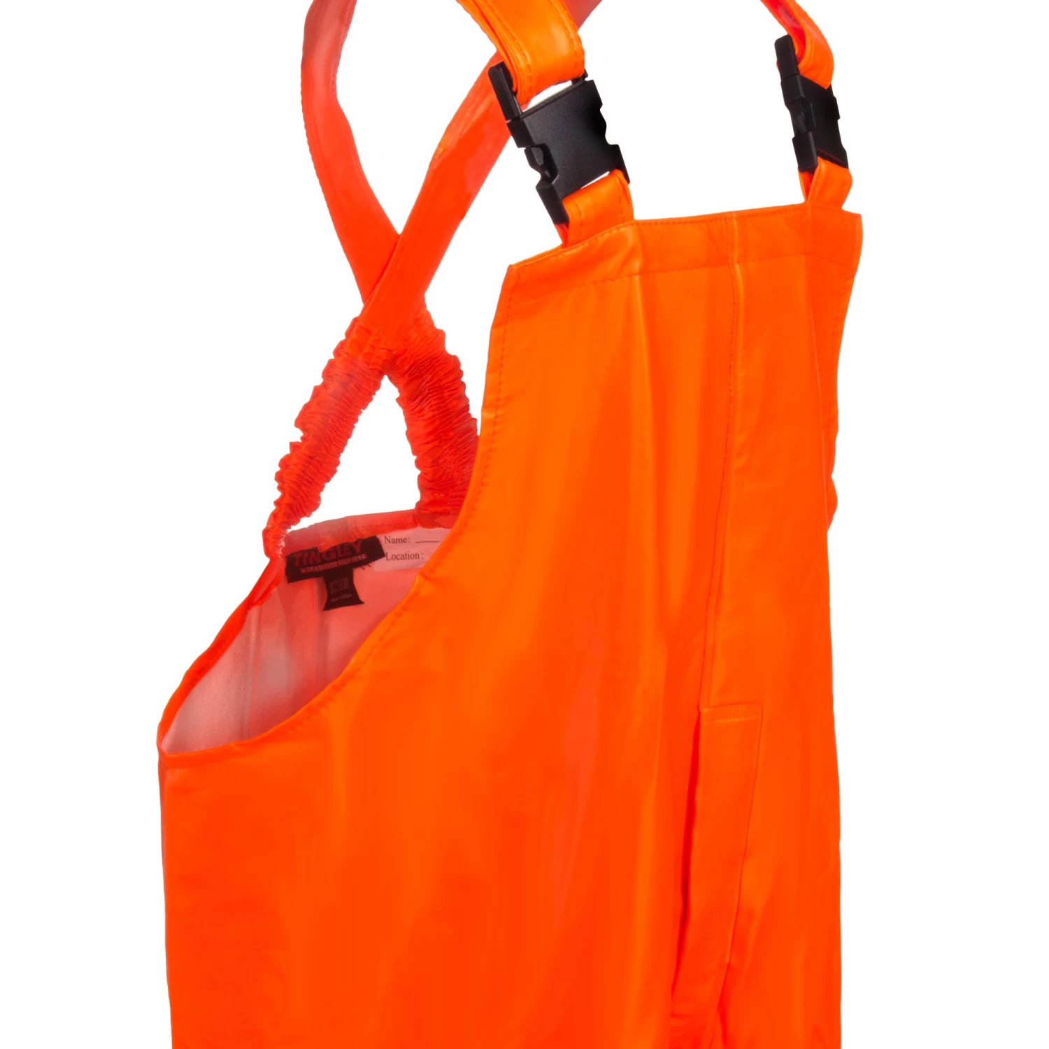 Tingley Overalls: High Vis Orange FR O44129 Men's Waterproof Eclipse Overalls 3 Tingley Overalls: High Vis Orange FR O44129 Men's Waterproof Eclipse Overalls
