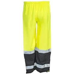 Tingley Pants: Icon LTE Waterproof Hi Vis Yellow ANSI Class 3 P27122 Men's Pants -Work Clothes Discount Store tingley p27122 b 01