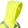 Tingley Sweatshirts: Men's S78122 Lime Green High-Visibility Hooded Sweatshirt -Work Clothes Discount Store tingley s78122 h 01