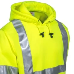 Tingley Sweatshirts: Men's S78322 Hi-Viz Yellow Job Sight Class 3 Pullover Hoodie 9 Tingley Sweatshirts: Men's S78322 Hi-Viz Yellow Job Sight Class 3 Pullover Hoodie -Work Clothes Discount Store tingley s78322 cd 01 1