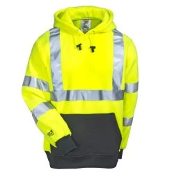 Tingley Sweatshirts: Men's S78322 Hi-Viz Yellow Job Sight Class 3 Pullover Hoodie 10 Tingley Sweatshirts: Men's S78322 Hi-Viz Yellow Job Sight Class 3 Pullover Hoodie -Work Clothes Discount Store tingley s78322 f 01 1