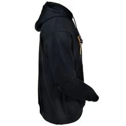 Caterpillar Sweatshirts: Men's Black W10646 016 Trademark Hooded Sweatshirt -Work Clothes Discount Store w10646blk catr 01