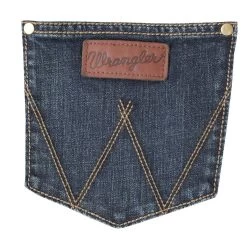 Wrangler Jeans: Men's WLT88BZ Bozeman Wrangler Retro Limited Edition Slim Straight Jean -Work Clothes Discount Store wlt88bz pp01 swpp prd