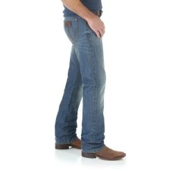 Wrangler Jeans: Men's WLT88CW Cottonwood Wrangler Retro Slim Straight Jean -Work Clothes Discount Store wlt88cw bs01 swbb prd