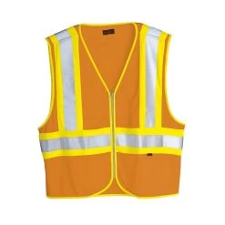 Wolverine Vests: Mile Marker W1108900 820 Men's Hi Vis Orange Vest