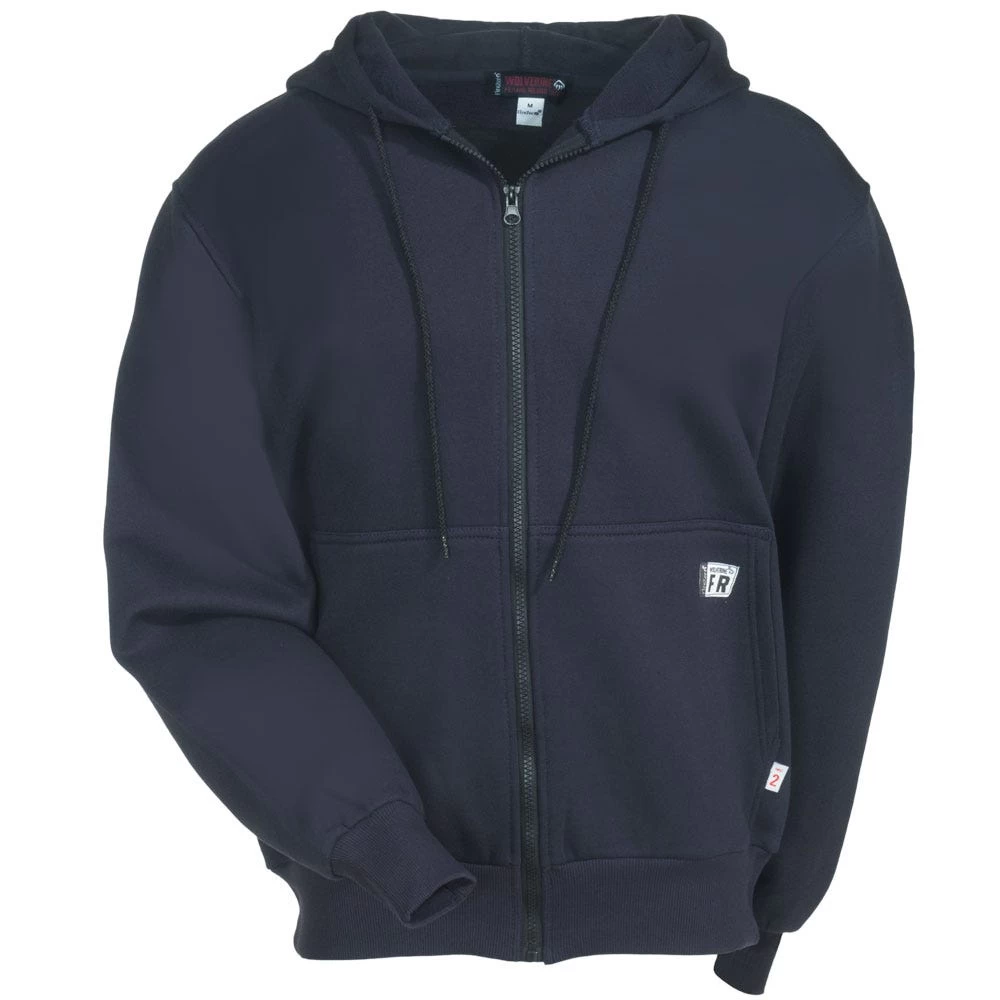 Wolverine Sweatshirts: Men's W1203310 417 Flame-Resistant Hooded FireZerO Sweatshirt 5 Wolverine Sweatshirts: Men's W1203310 417 Flame-Resistant Hooded FireZerO Sweatshirt - Image 3