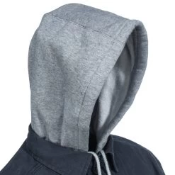 Wolverine Shirts: Men's W1203890 045 Grey Overman Hooded Shirt Jacket -Work Clothes Discount Store wolverine w1203890 045 h 01