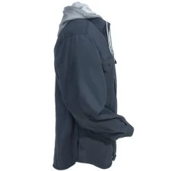 Wolverine Shirts: Men's W1203890 045 Grey Overman Hooded Shirt Jacket -Work Clothes Discount Store wolverine w1203890 045 r 01