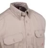 Ariat Work FR Shirts: Men's 10012251 Flame-Resistant Khaki Solid Button-Down Work Shirt