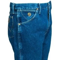 Wrangler Jeans: Men's Cowboy Cut George Strait 13MGS HD Original Fit Jeans -Work Clothes Discount Store wrangler 13mgshd r 01