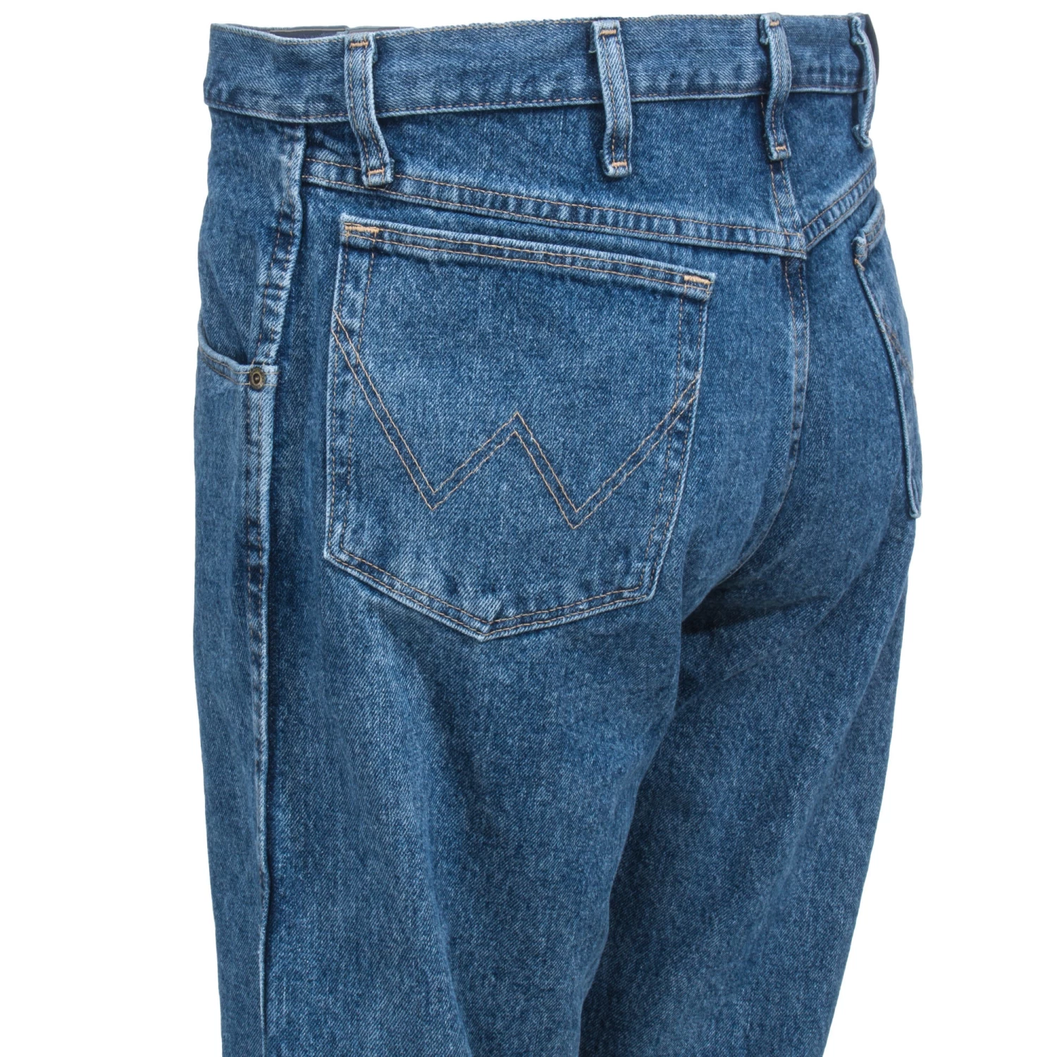 Wrangler Jeans: Men's Grey Indigo 35001 GI Rugged Wear Relaxed Fit Work Jeans 5 Wrangler Jeans: Men's Grey Indigo 35001 GI Rugged Wear Relaxed Fit Work Jeans - Image 3