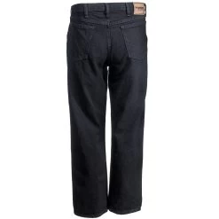 Wrangler Jeans: Men's Black 35002 OB Rugged Wear Relaxed Fit Jeans -Work Clothes Discount Store wrangler 35002ob b 01