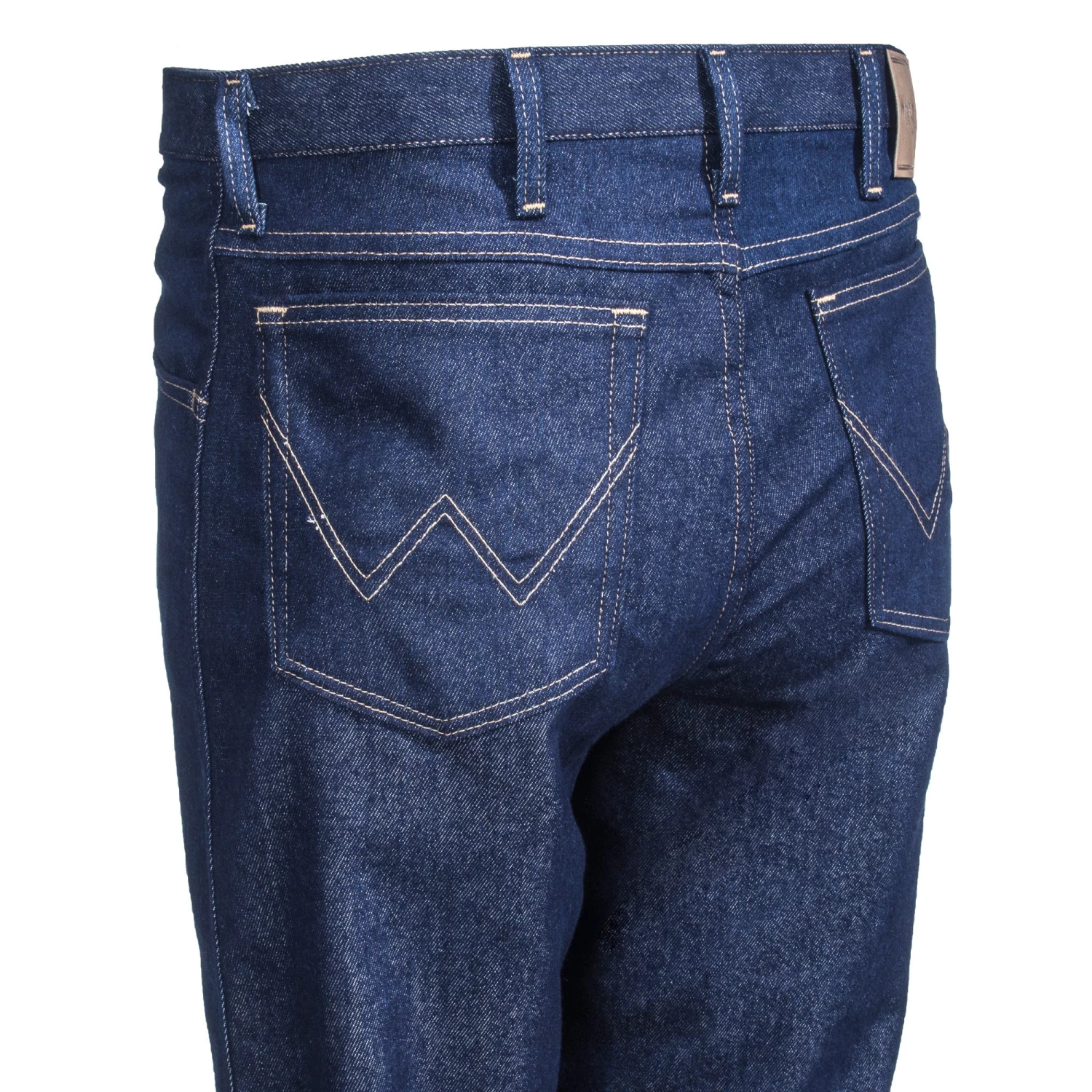 Wrangler Jeans: Men’s Blue Denim 39055 PS Rugged Wear Regular Fit Stretch Jeans 5 Wrangler Jeans: Men’s Blue Denim 39055 PS Rugged Wear Regular Fit Stretch Jeans - Image 3