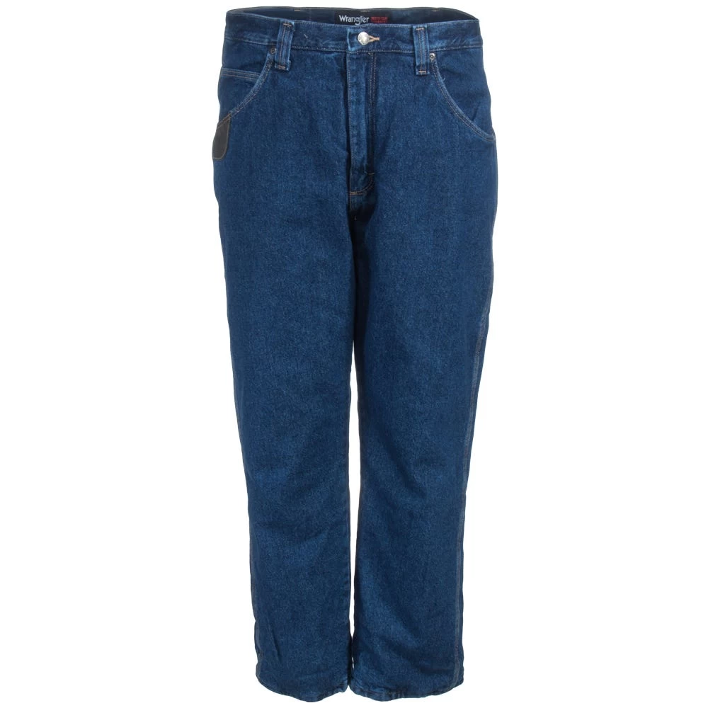 Wrangler Riggs Jeans: Men's Thinsulate-Lined 3W055 TH Relaxed Fit Dark Blue Jeans 5 Wrangler Riggs Jeans: Men's Thinsulate-Lined 3W055 TH Relaxed Fit Dark Blue Jeans - Image 3