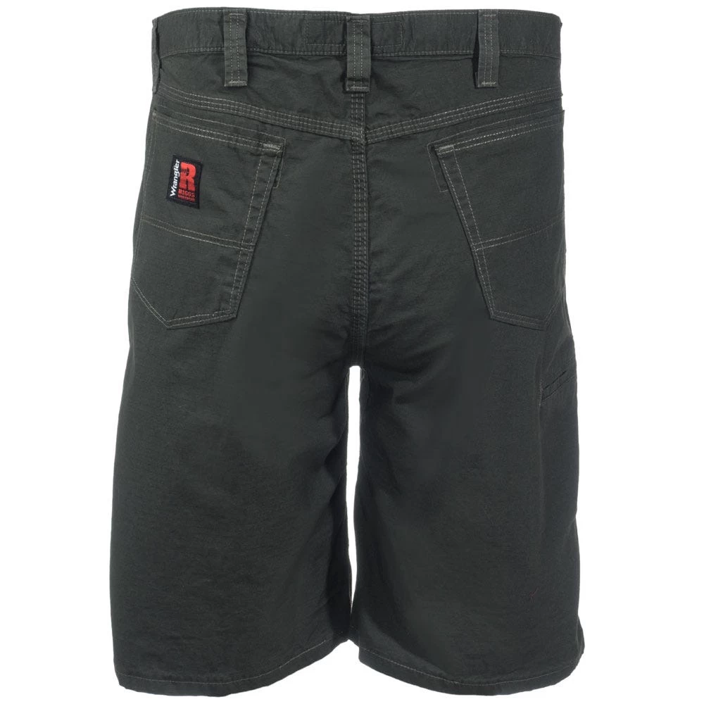 Wrangler Riggs Shorts: Men's Loden Green 3W345 LD Ripstop Technician Shorts 5 Wrangler Riggs Shorts: Men's Loden Green 3W345 LD Ripstop Technician Shorts - Image 4