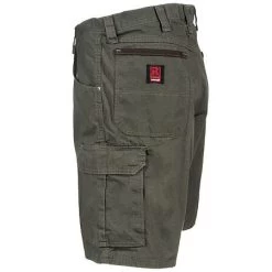 Wrangler Riggs Shorts: Men's Loden Green 3W360 LD Cotton Ripstop Ranger Shorts -Work Clothes Discount Store wrangler 3w360 ld l 01